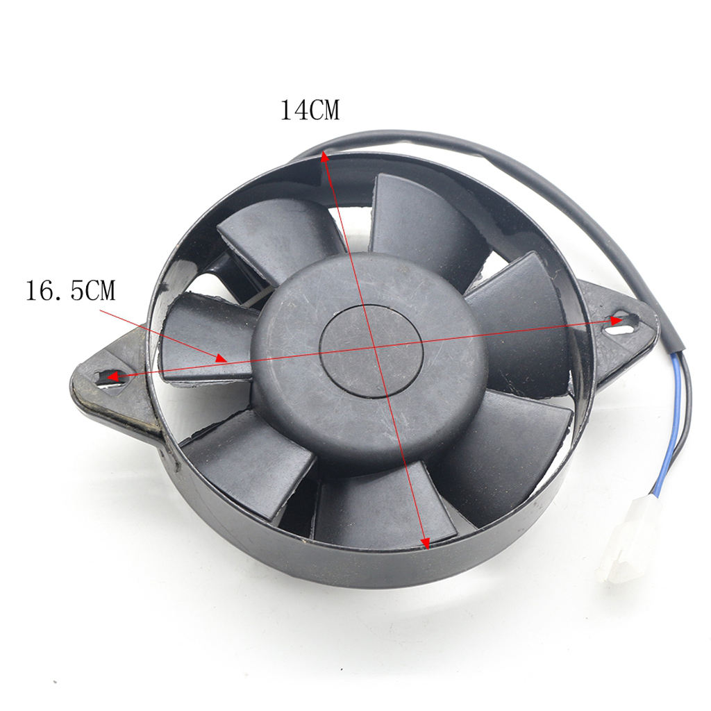 6.5 inch Oil Cooler Water Cooler New Electric Radiator Cooling Fan  for 150-250 CC ATV UTV Quad Go Kart Buggy Motorcycle