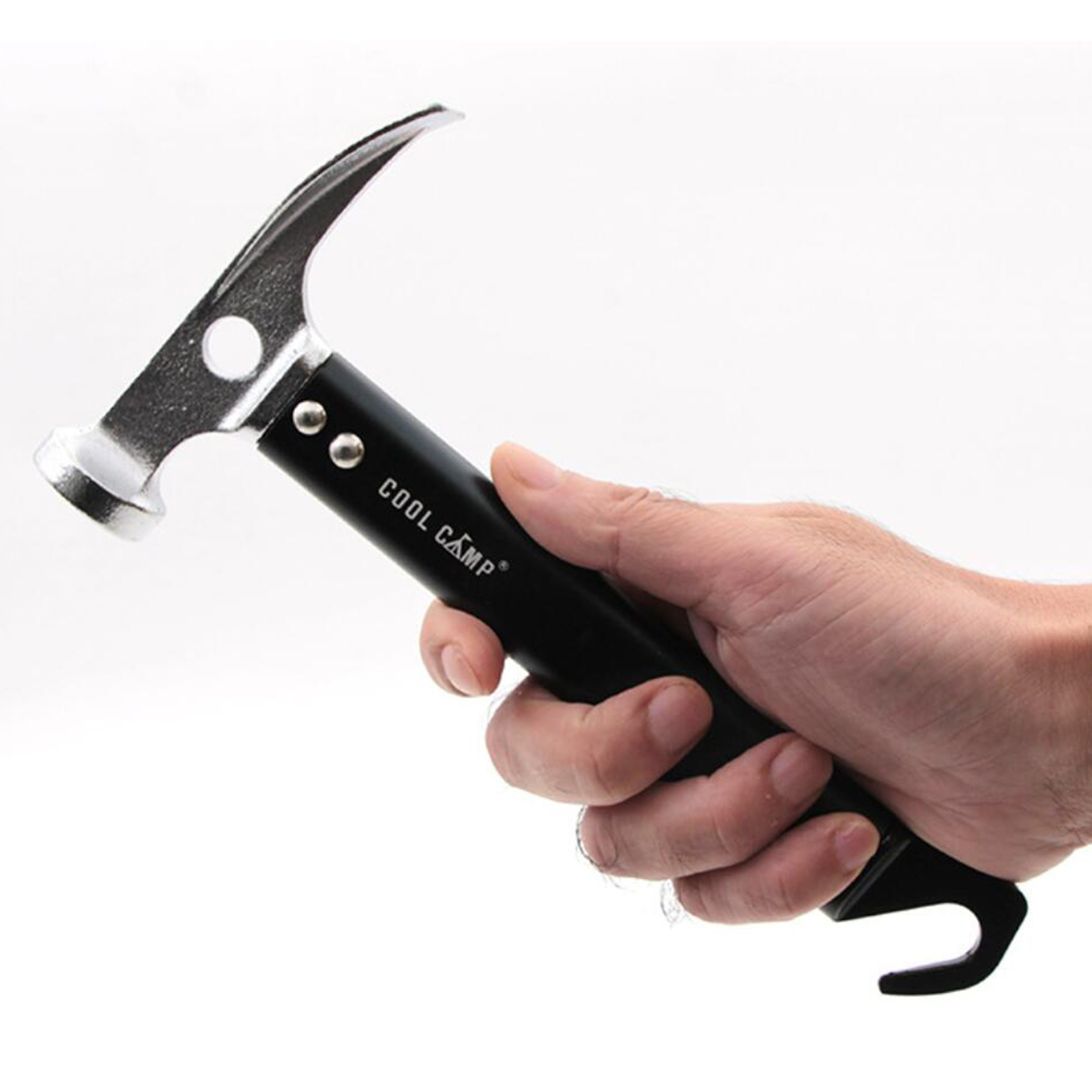2 in 1 Tent Mallet Peg Puller Driver 
