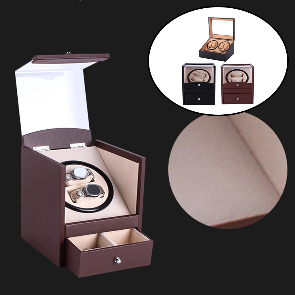 Automatic Rotation Watch Winder Winding Collector Case Box Mechanical Watch