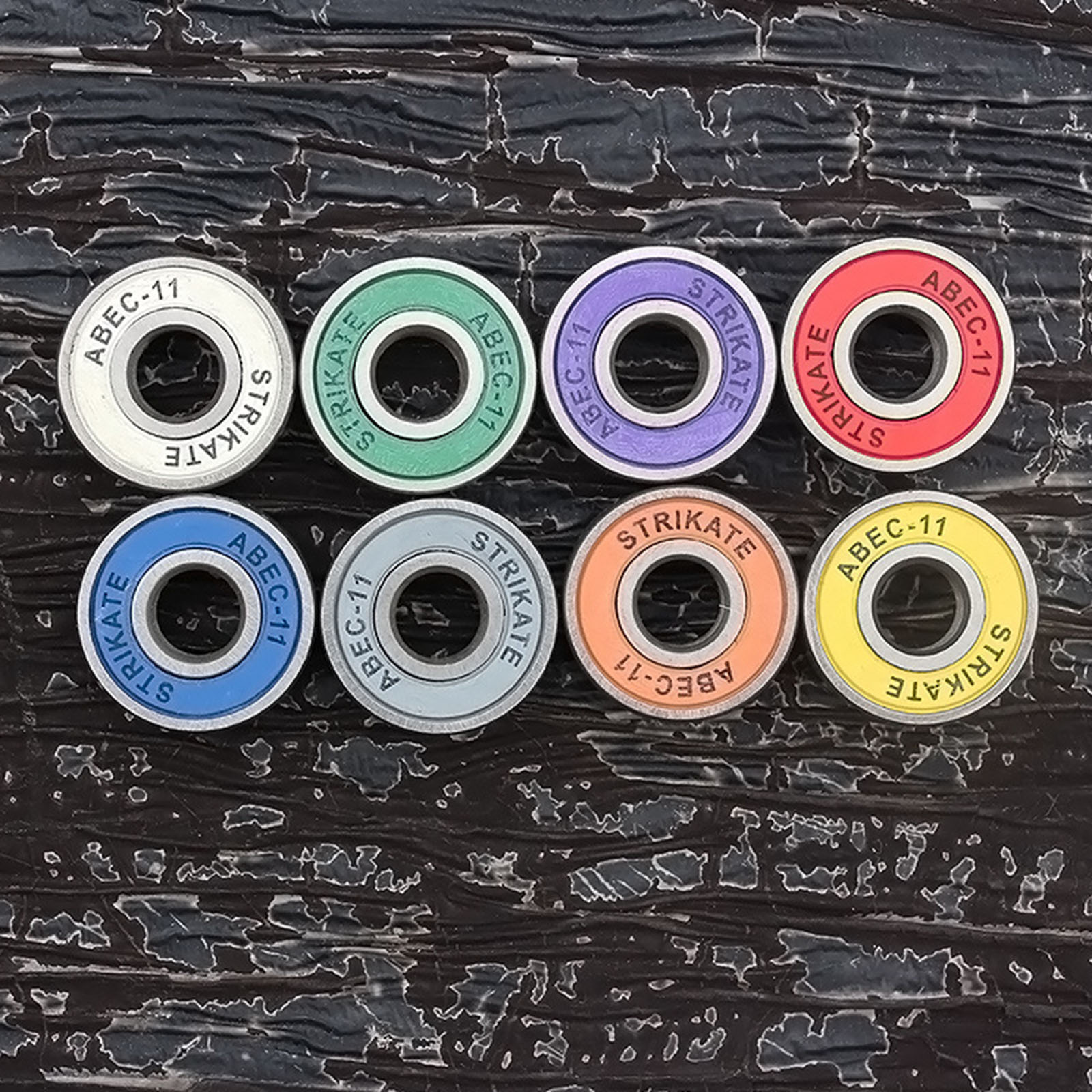 Professional 76mm Skateboard Wheels with Bearings Off-road  Board