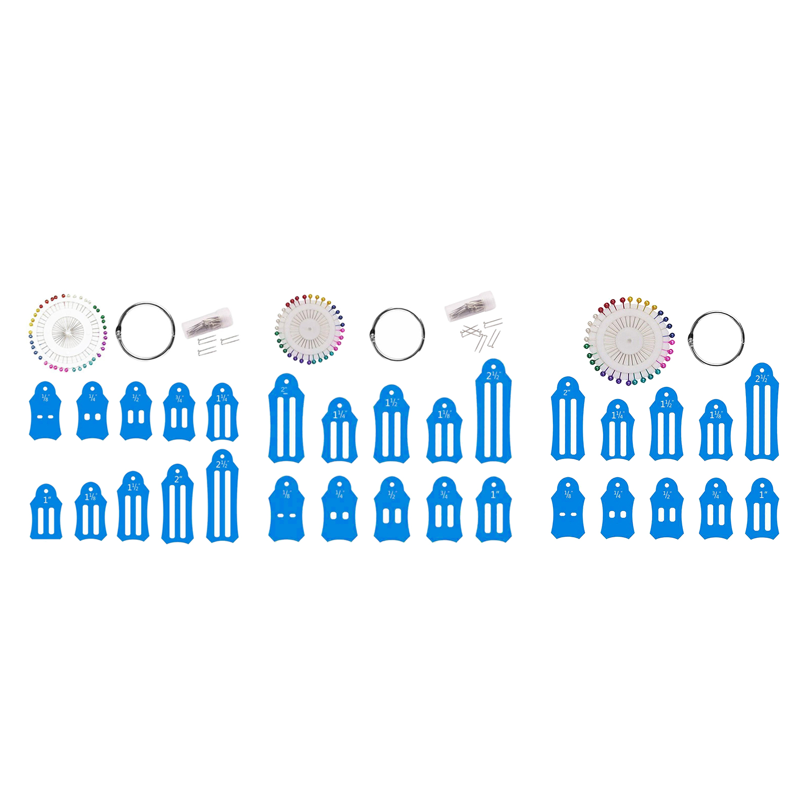 High Quality Durable Bias Tape Makers Kit for Sewing Quilting and Jelly Roll Sasher Tool