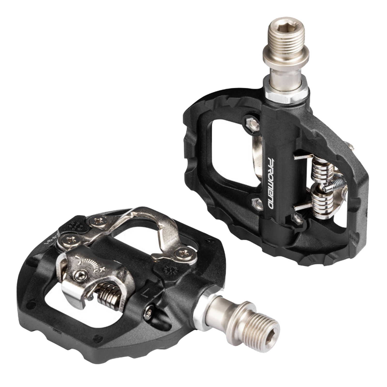 Dual Function Platform Multi-Use Compatible with SPD Mountain Bike Bicycle Sealed Clipless Pedals Great for Touring Road Bikes