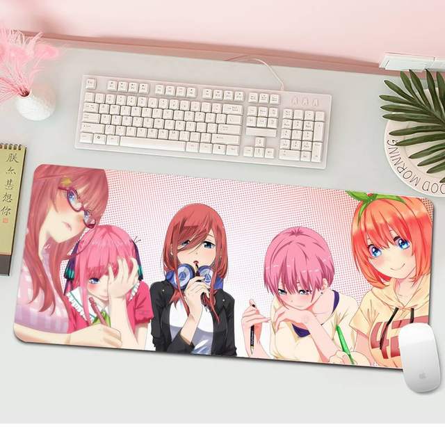 Anime 5toubun no hanayome girls nakano miku bikini Playmat Gaming Mat Desk