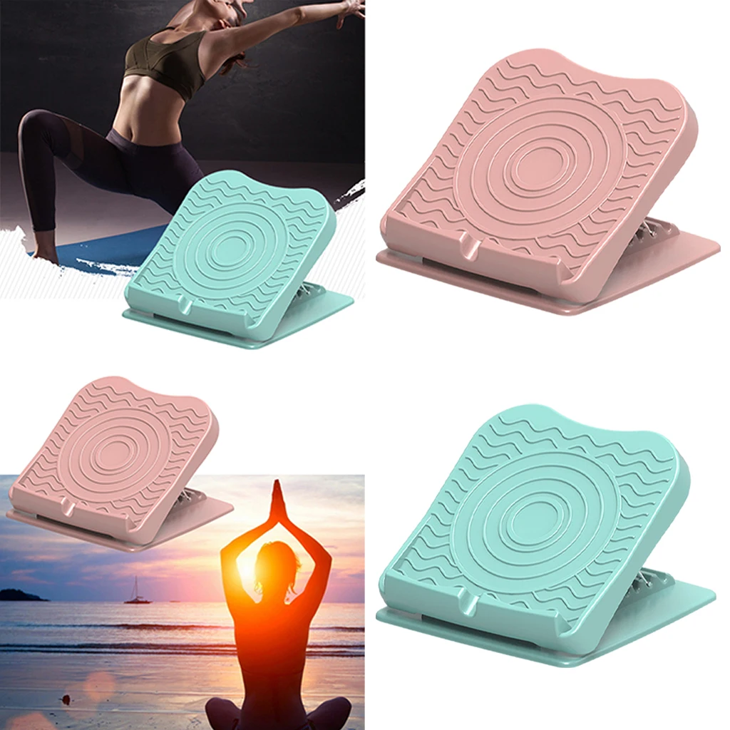 Slant Board Calf Stretcher Portable Foldable Foot Incline Board for Gym Heel Hamstring Office Outdoor Travel Sports Indoor