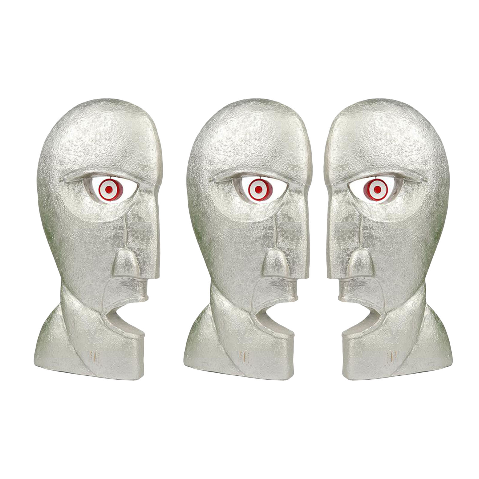 Creative Human Face Statue Abstract Double-Sided Face Sculpture for Home Living Room Bed Room Decor