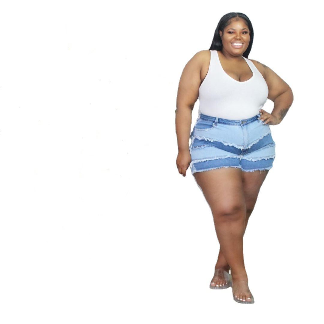 Plus Size Denim Shorts 5XL 4XL 3XL Jean 