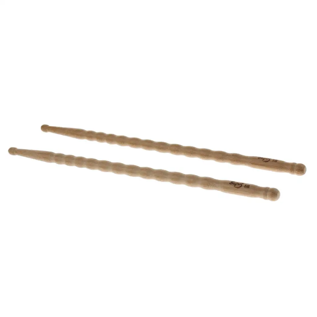 Bamboo Mallets Rods Sticks Snare Drum Mallet Drumstick for Drum Band