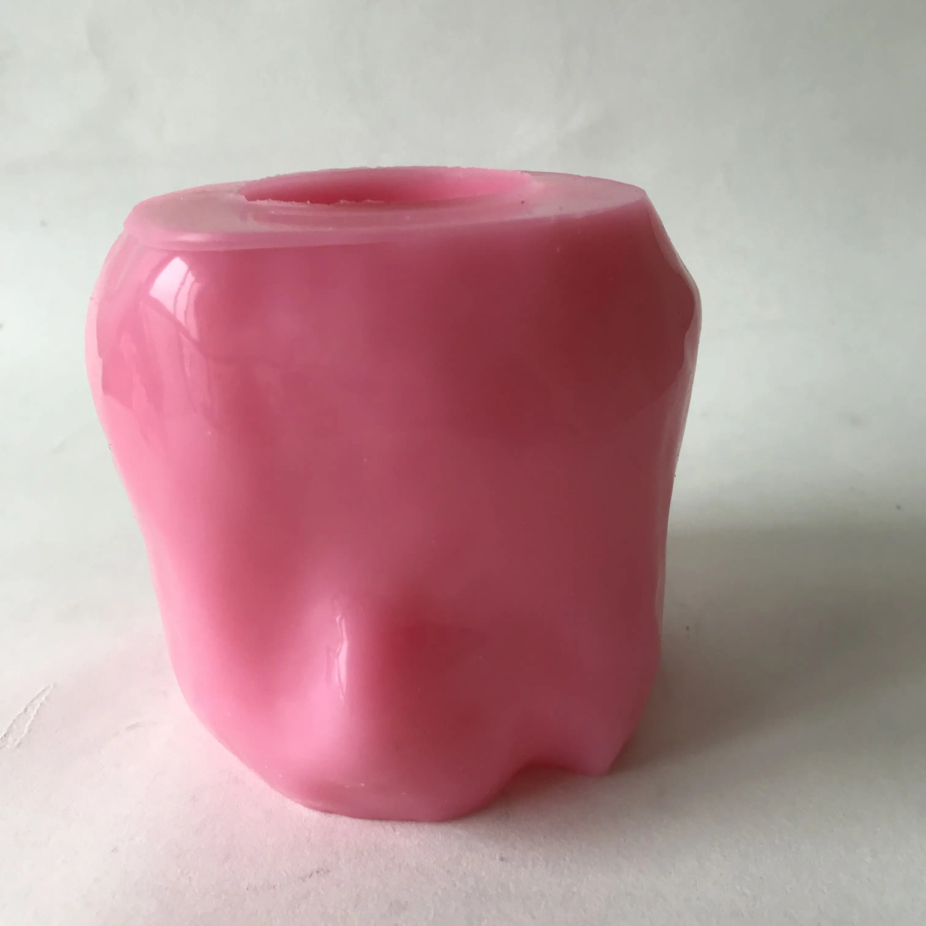 Beautifull-3D Girl Cabeça Cimento Vaso Molde, DIY