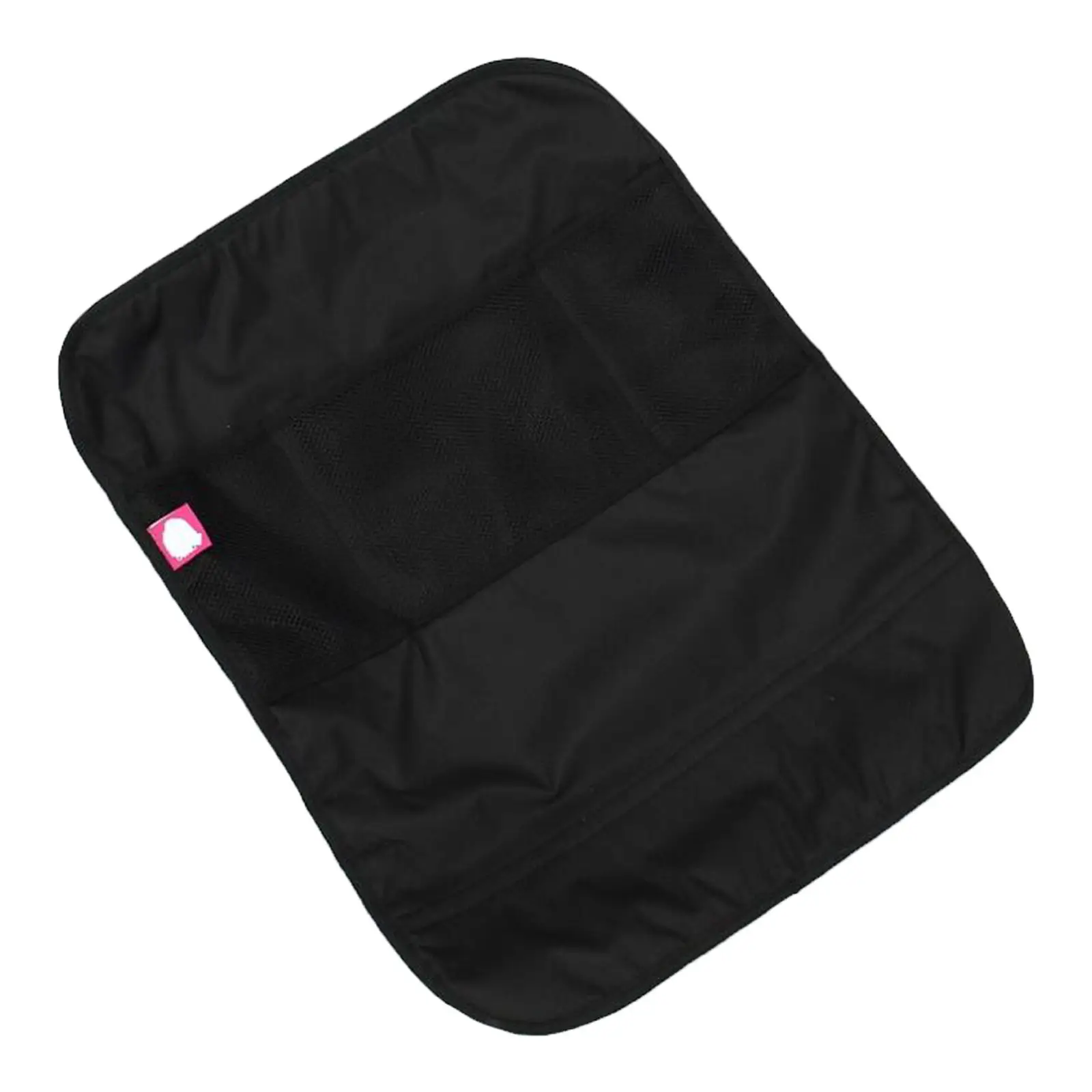 Auto Prevent Trampling Storage Bag Three-Layer Seat Back Anti Kick Pad Auto Back Seat Storage Cover Protector Fit for Kids