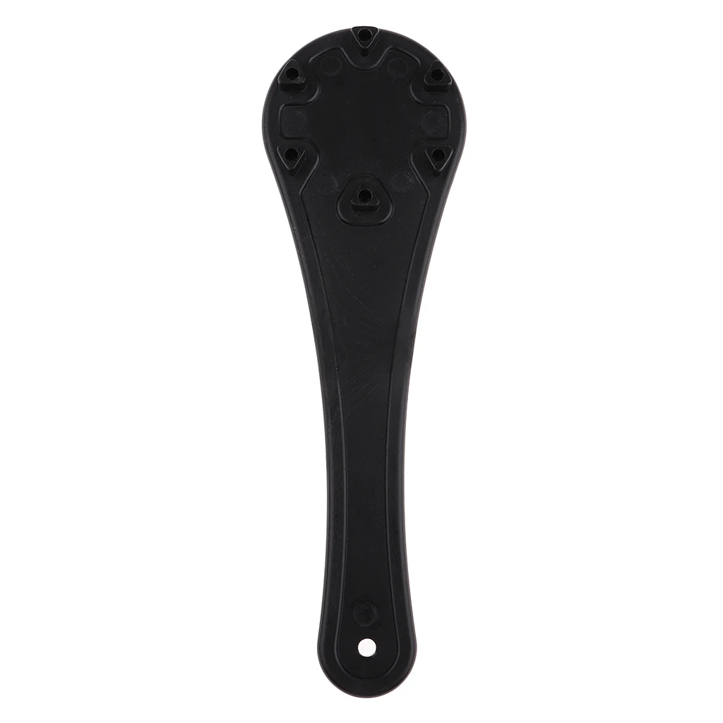 Premium Durable Black PVC Safety Air Valve Wrench 6 Groove Spanner for Kayak Canoe Inflatable Boat Fishing Dinghy