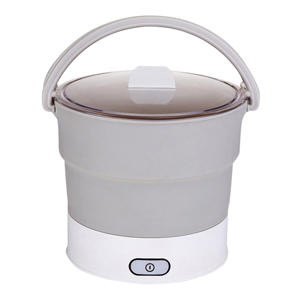 Multifunctional Electric Hot Pot Cooker Kettle Steamer Dual Voltage Dormitory Camping Traveling Easy Clean Gifts for Families