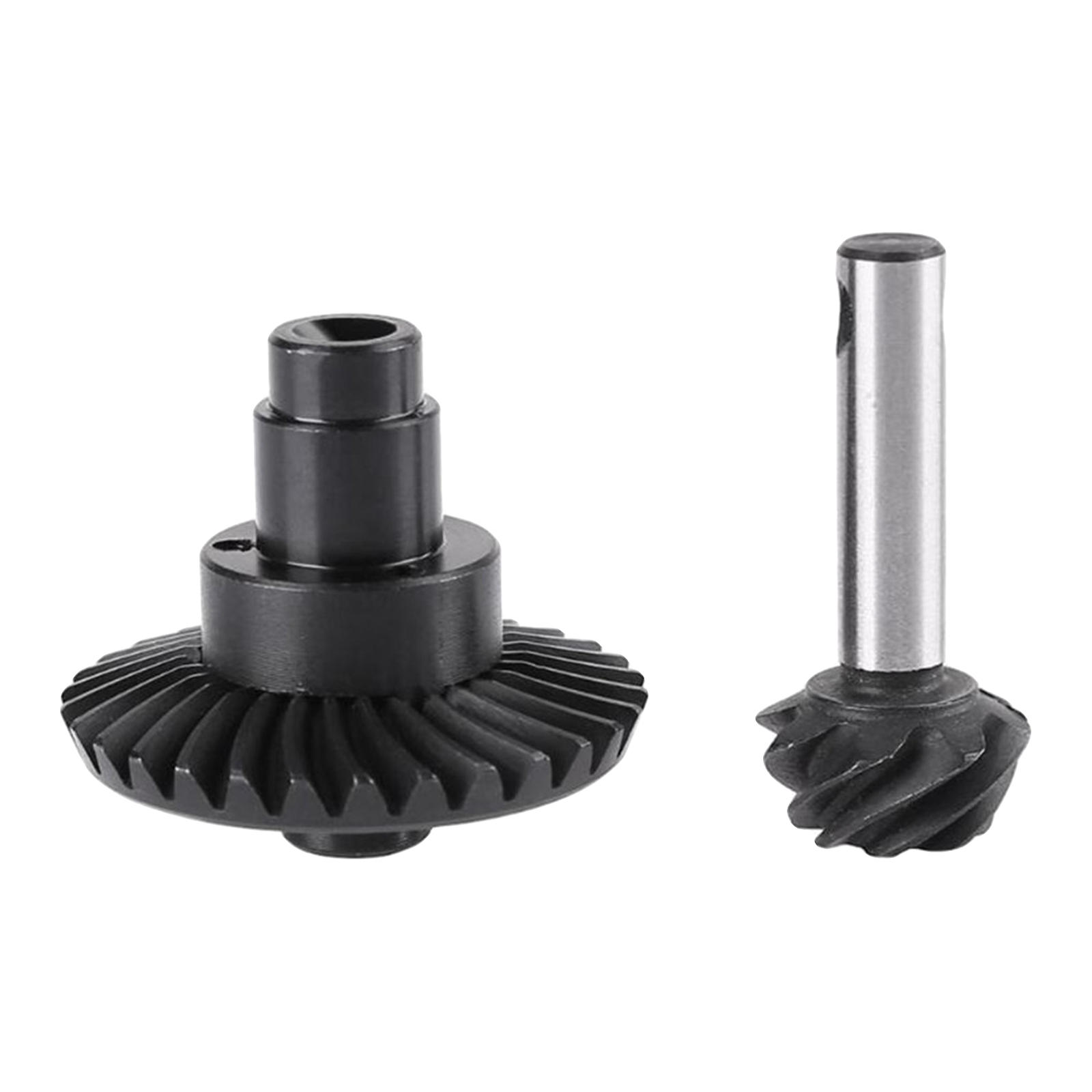 8T 30T Steel Helical Bevel Axle Gear for 1/10 RC Crawler Axial SCX10 II 90046 90047 90059 90060