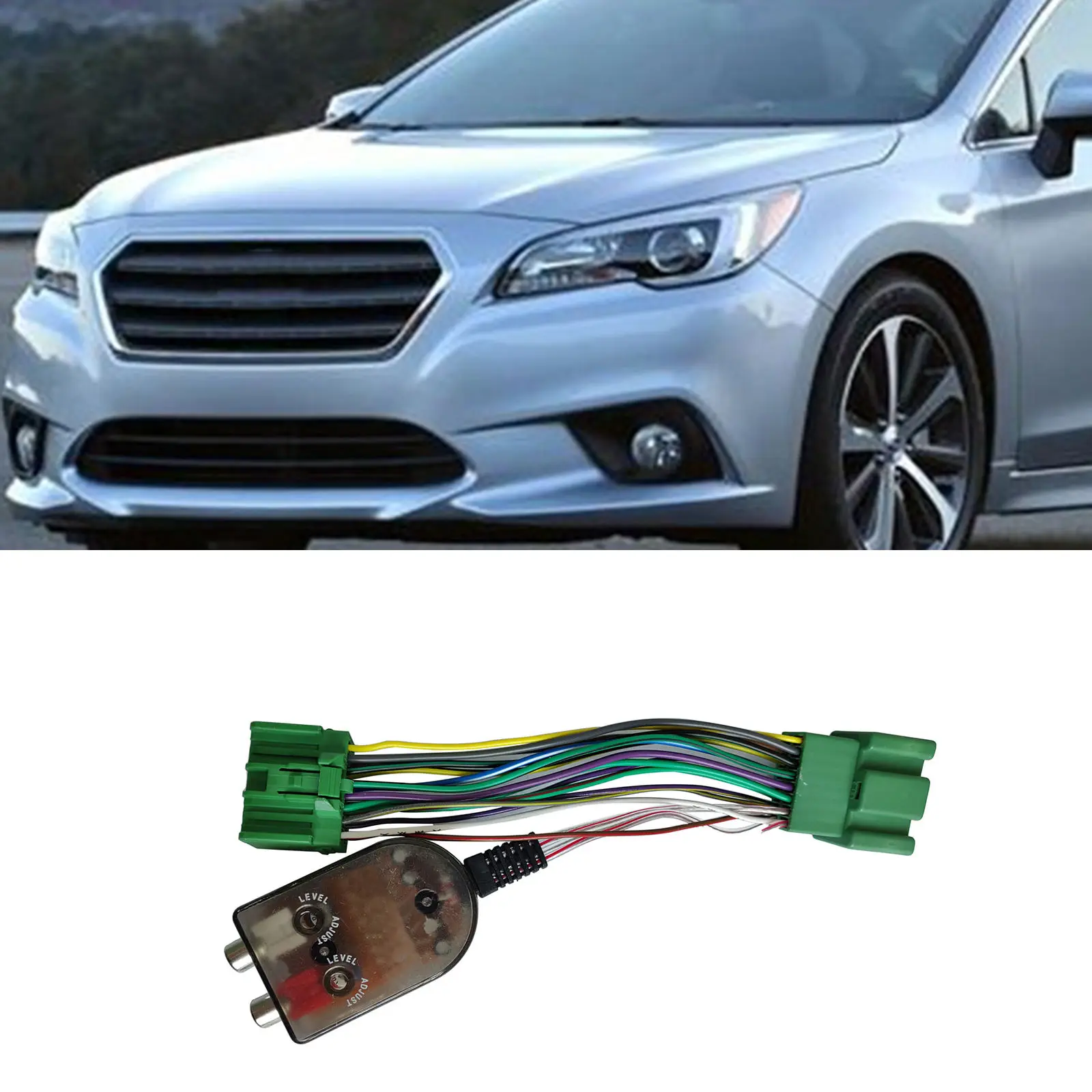 Amplifier Radio Adapter Interface Turn on Wire Harness for Chevy 2014-2019
