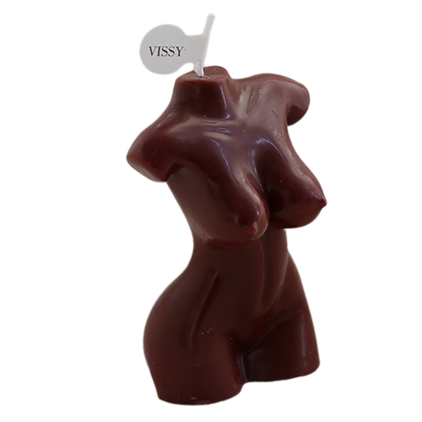 Human Body Relaxing Fragrance Candle Women Lady Torso Scented Wax for Living Room Bedroom Decor
