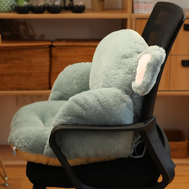 encosto integrado cadeira almofada sofá almofada lombar assento sedentário