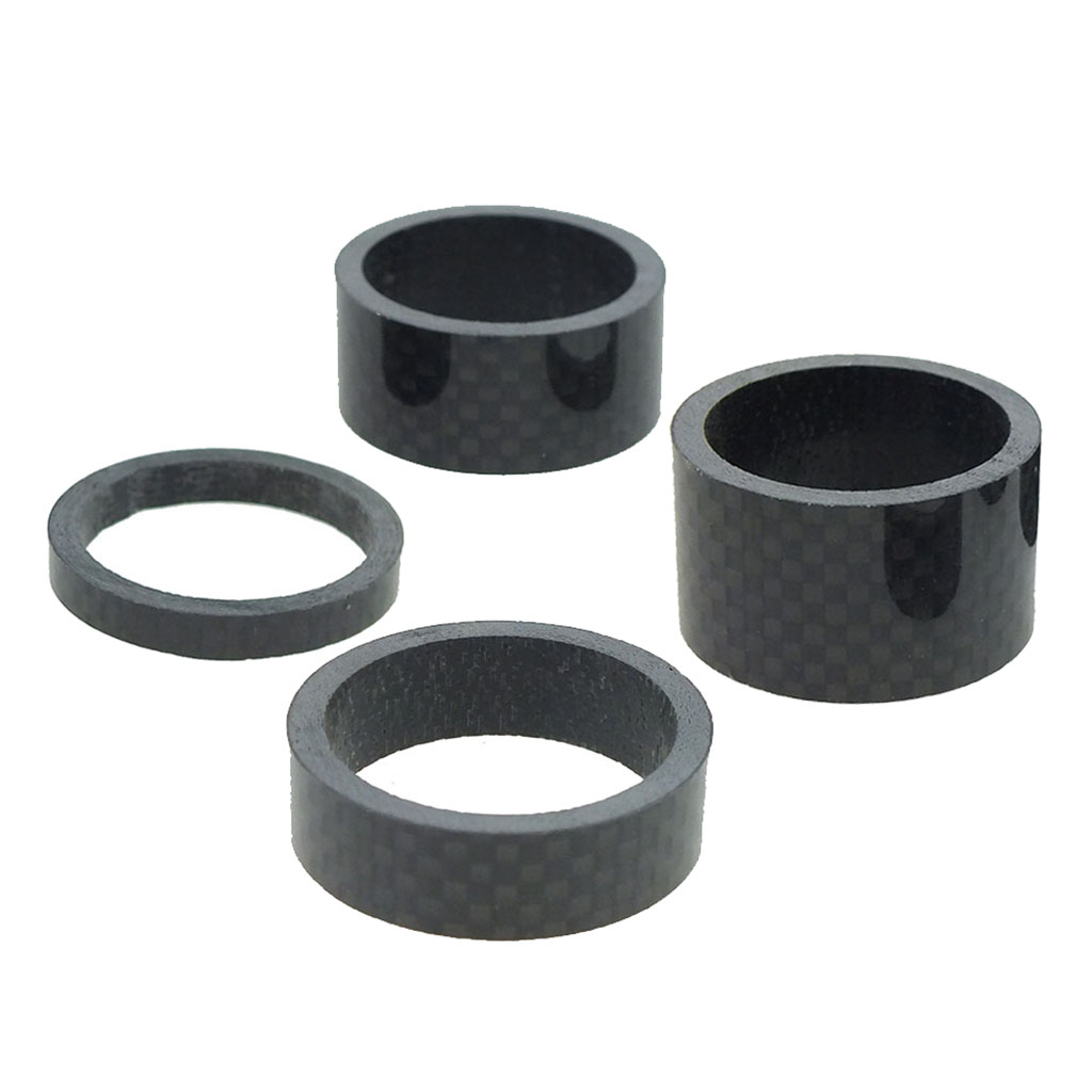 4x Alloy Bicycle Headset Spacer Front Fork Head Parts Washer Height Adjuster