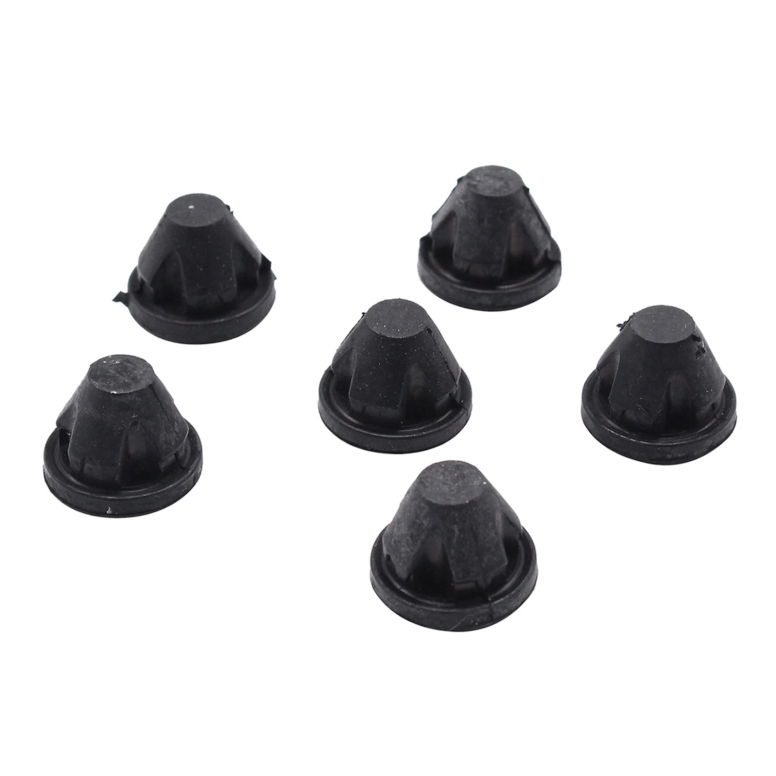 Set of 5 Car Engine Cover Grommets Sockets Washer Rubber Trim Durable 03G103184 Black