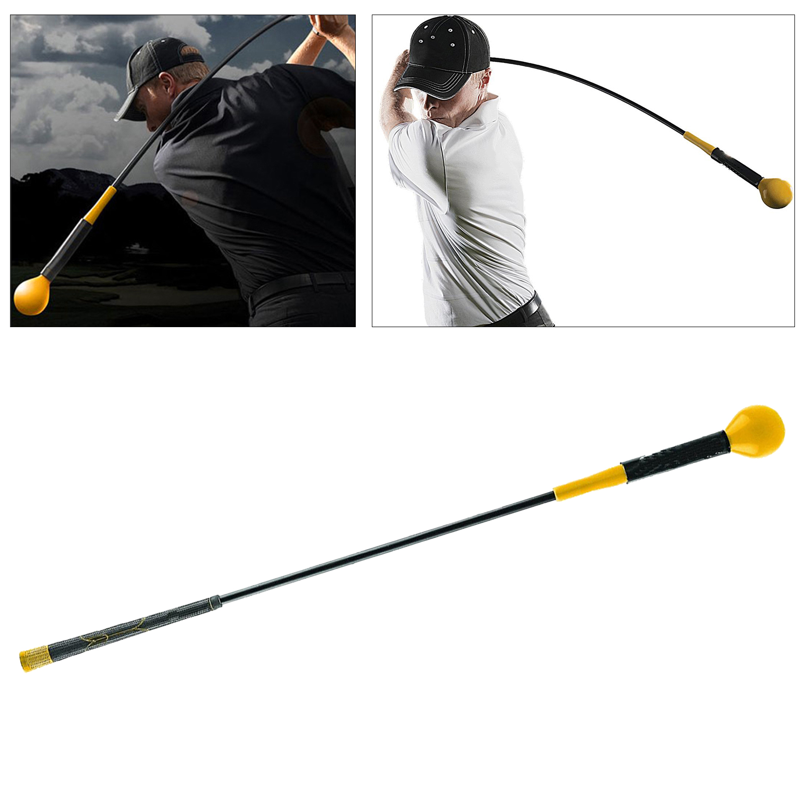 Golf Swing Trainer Power Strength Tempo Flex Training Practice Stick Tool