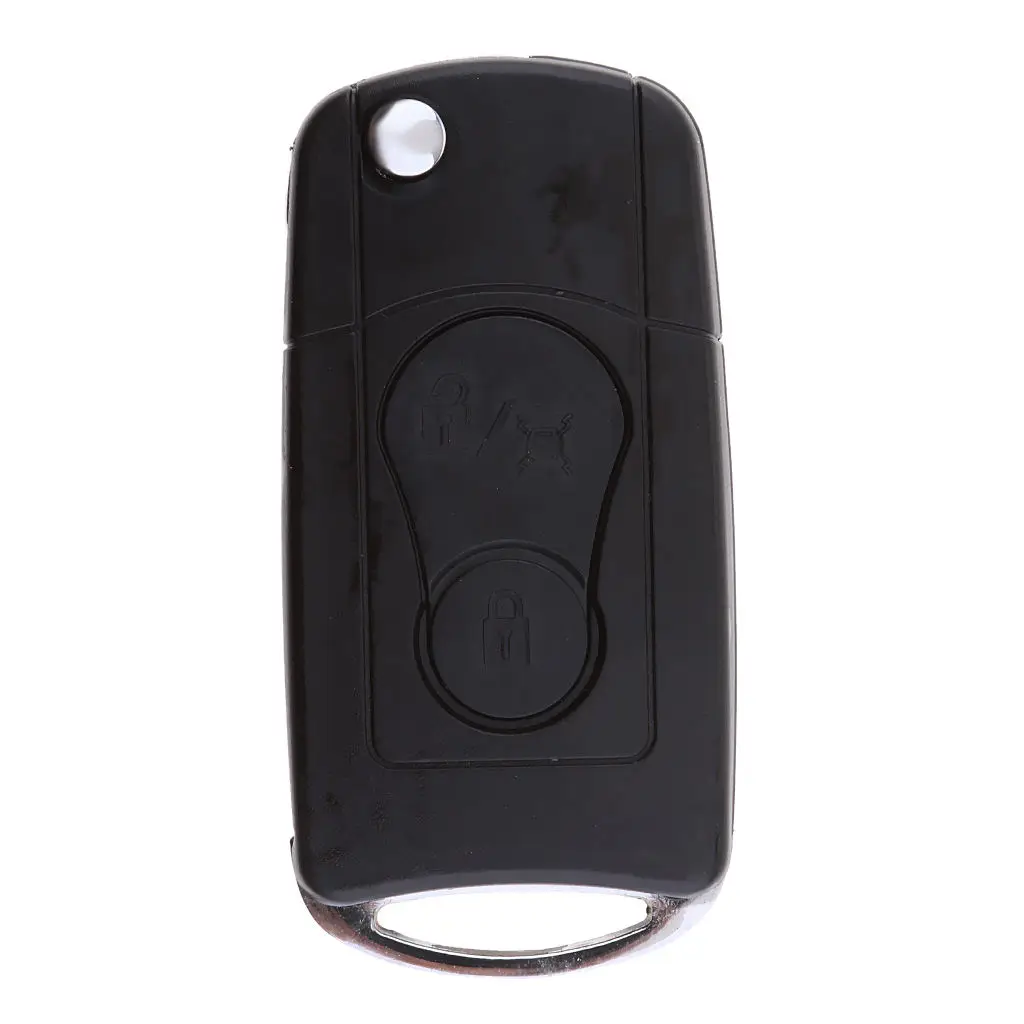 Car Key Case Fob Shell With Uncut Blade for Ssangyong Actyon Kyron Rexton