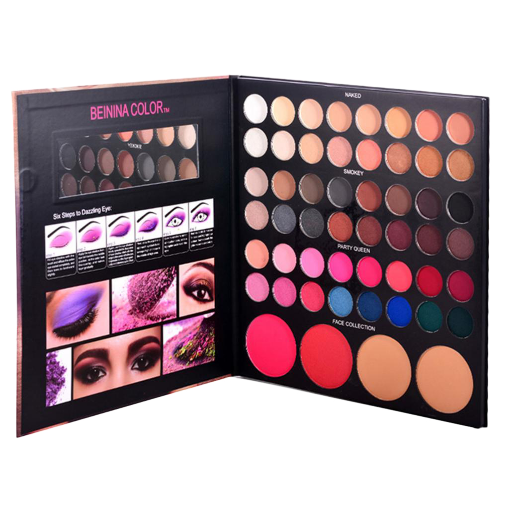 52 Color Cosmetic Matte Eyeshadow Powder Eye Shadow Makeup Cosmetic Palette