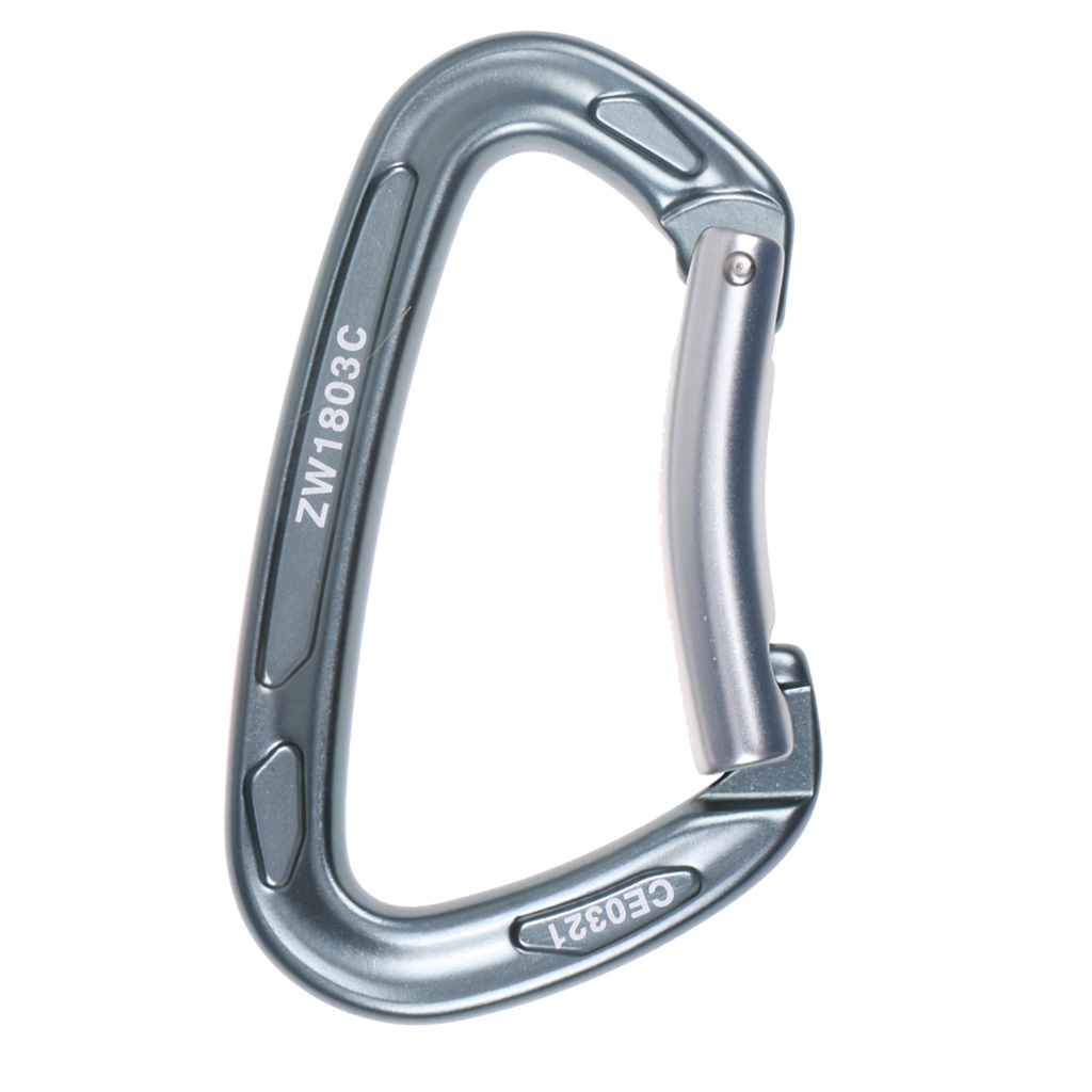 Aluminum Alloy  Belay Rappelling Climbing Safety Equipment Snap Clip Hook Carabiner 24KN