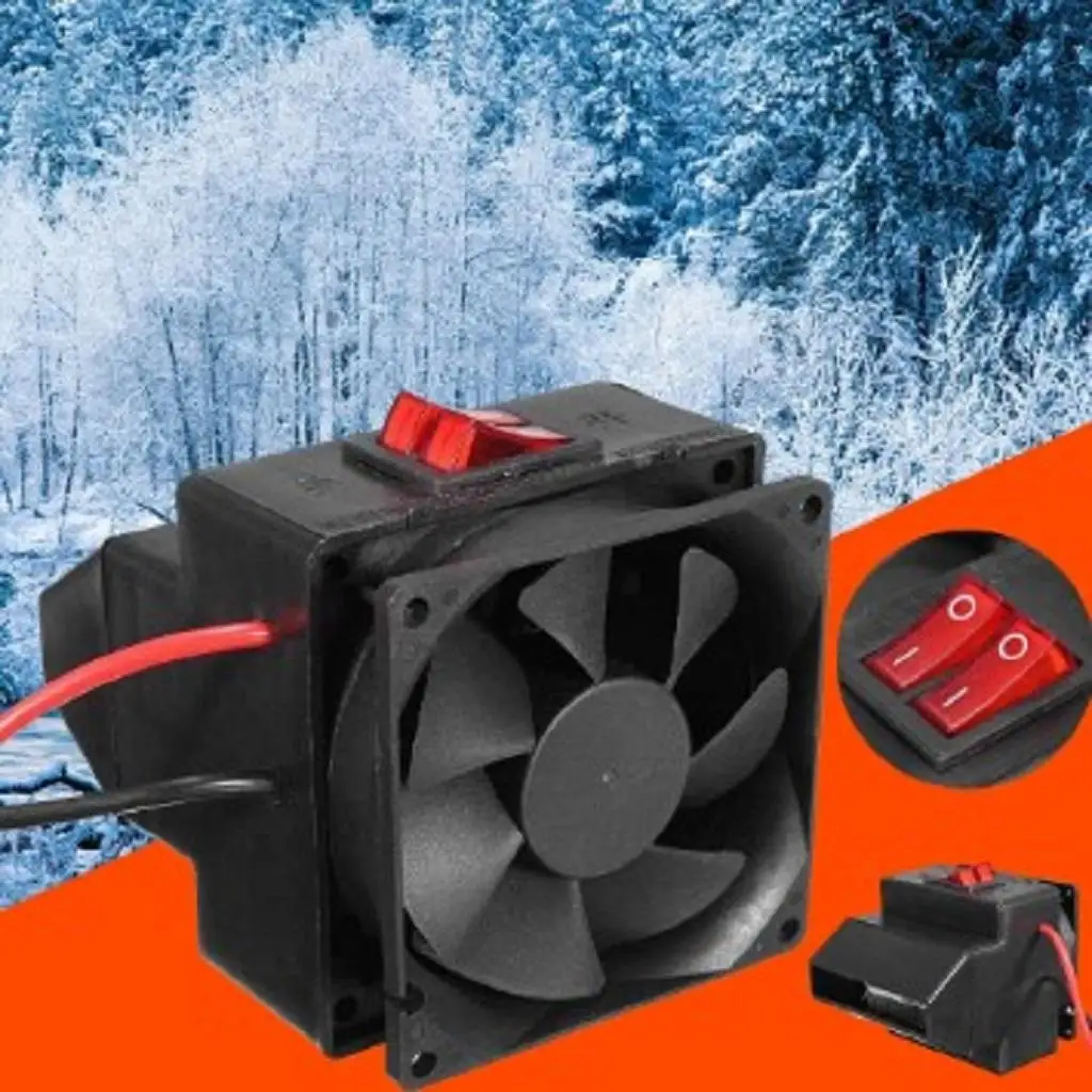 12V 300W Car Heater Defroster Hot Fan Window Demister Defrosts Windscreen Defogger