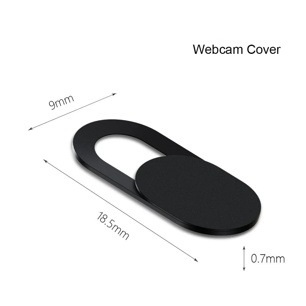 1/3PC Plastic Black Ultra-Thin Sliding Webcam Covers Web Camera Sticker Cover Cap For Laptop Tablet Macbook Smartphone Wholesale best zoom lens for mobile