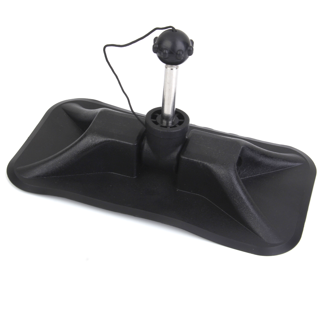 Mag Universal PVC Marine Paddles Oars Lock Hook Mount for Boat Kayak Canoe Black Dinghy Rafting Sailing Accessories