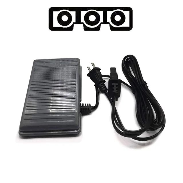 evernice 220V Sewing Machine Foot Control Pedal & Power Cord J00360051 for Babylock Brother