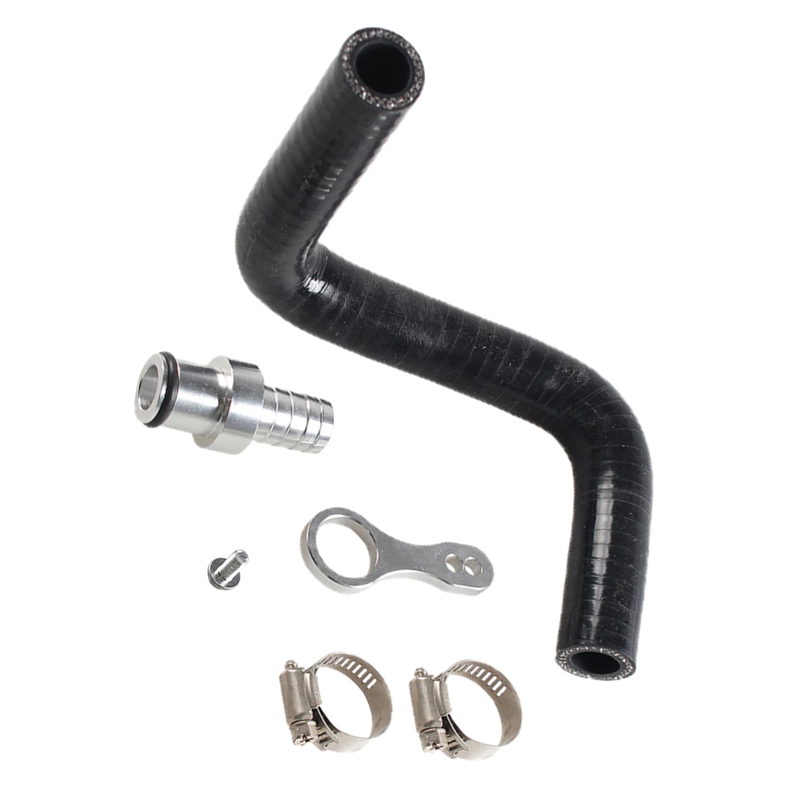 6Pieces Coolant Radiator Hose Barb Adapter Kit Coolant Barb Fittings Kit Fit for RAM 4500/5500 09-2019