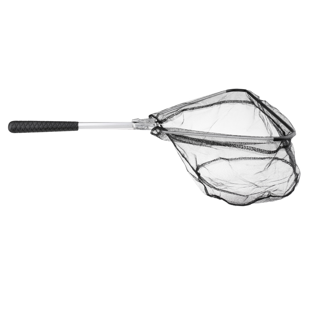 50cm Telescopic Folding Fishing Landing Net for Carp Course Pike Sea Boat Fishing