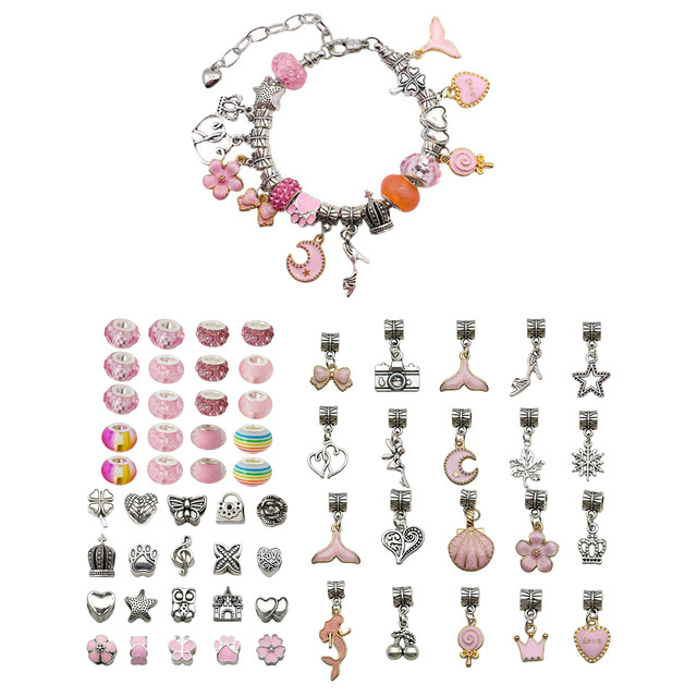 Charm Bracelet Jewelry Making Kit, Ages 8+: Gift Idea For