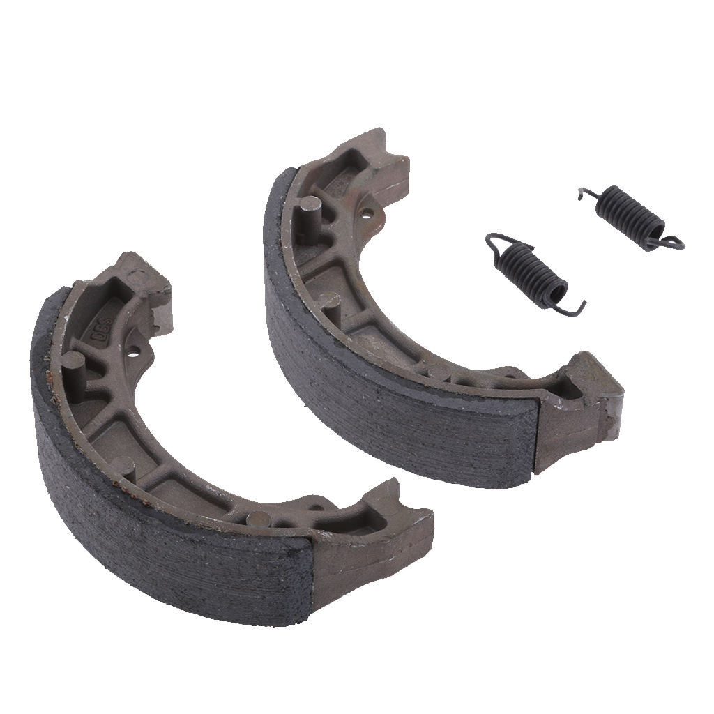 Gray Motorbike Rear Wheel Brake Shoes Kit Pad Fits for Yamaha PEEWEE 80 2010 2011 2012 2013