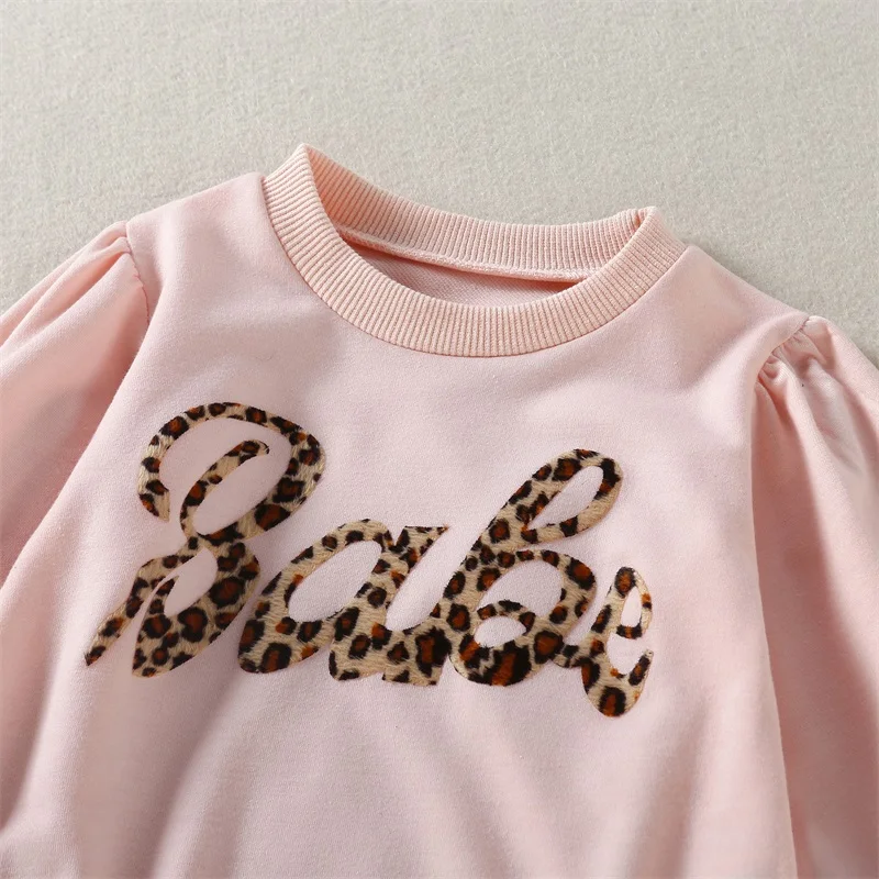 Baby Girls Boys Crewneck Sweatshirts Oversized Sweater Romper Long Sleeve Pullover Letter Top Cute Spring Autumn Clothes Newborn Sailor Romper Girls Boy Costume Anchor