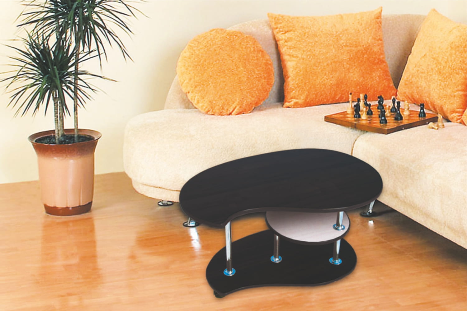 Журнальный столик Дионис (Дуб венге/Дуб белфорд, ЛДСП) Зарон | Мебель ...