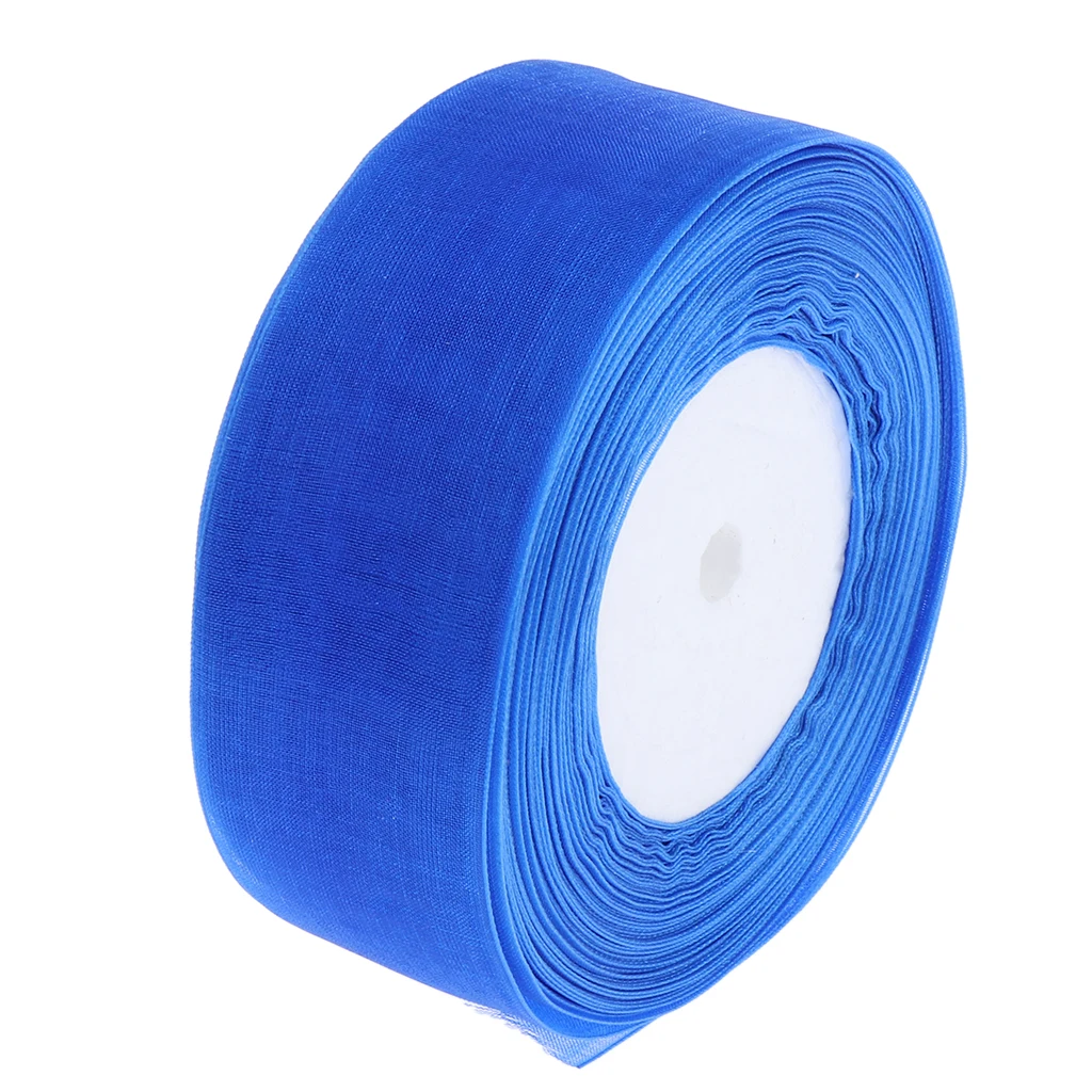 Sheer Solid  Ribbon Tulle Roll Spool 4cm/1.5inch  50Yards
