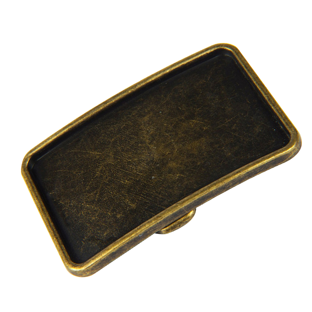 1 Piece Belt Buckle Bohemian Style Gift for Men - Antique Bronze