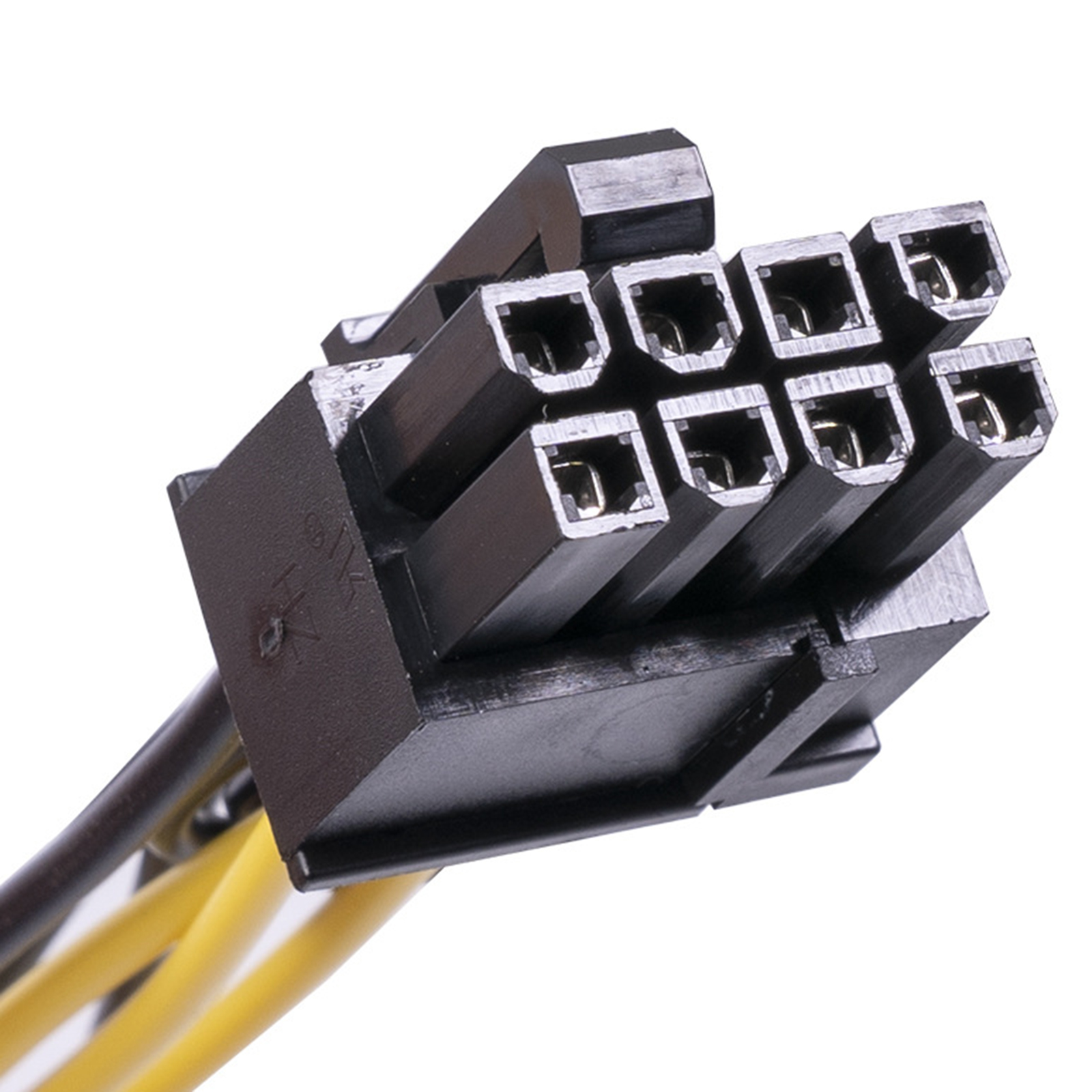 10pcs PCI Express PCI-e 6 pin to 6+2 8 pin Female Cable Adaptor Converter 20CM