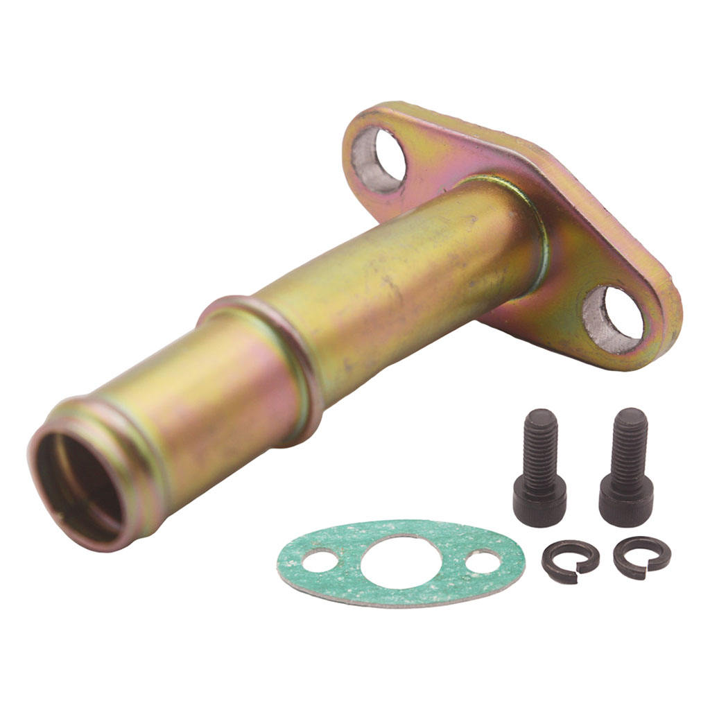 Turbo Oil Drain Flange Pipe For Barb Ball Bearing GT25R GT30R GT35 w/ M8