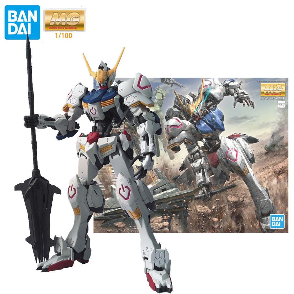 Bandai Gundam модель MG 1/100 Gundam Barbatos ASW-G-08 IBO сборка ABS Аниме  фигурки модели игрушки подарок на день рождения 18 см | AliExpress