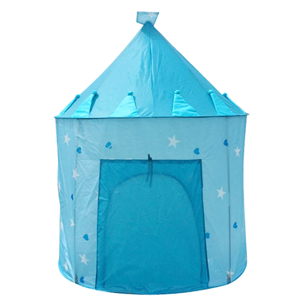 Portable Playhouse Sleeping Dome Teepee Tent Children Play House Pink/Blue