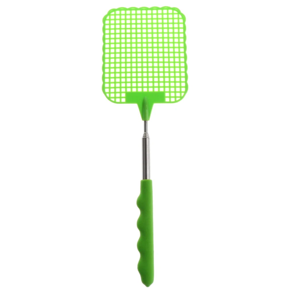 Handy Telescopic Extendable Fly Swatter Prevent Pest Tool Indoor and Outdoor