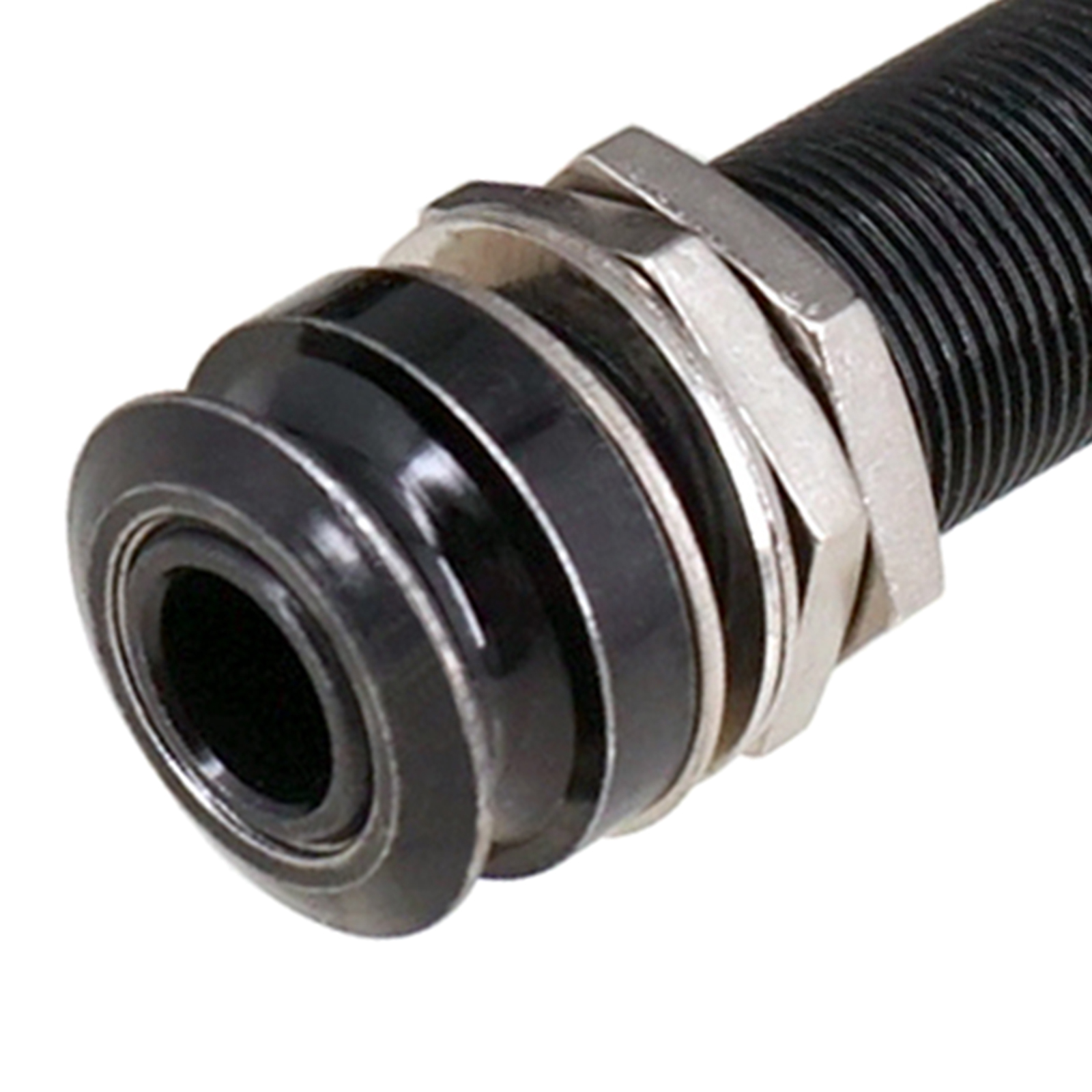 Brass Threaded Cylinder Output Mono Socket Strap End Pin Electric Guitar