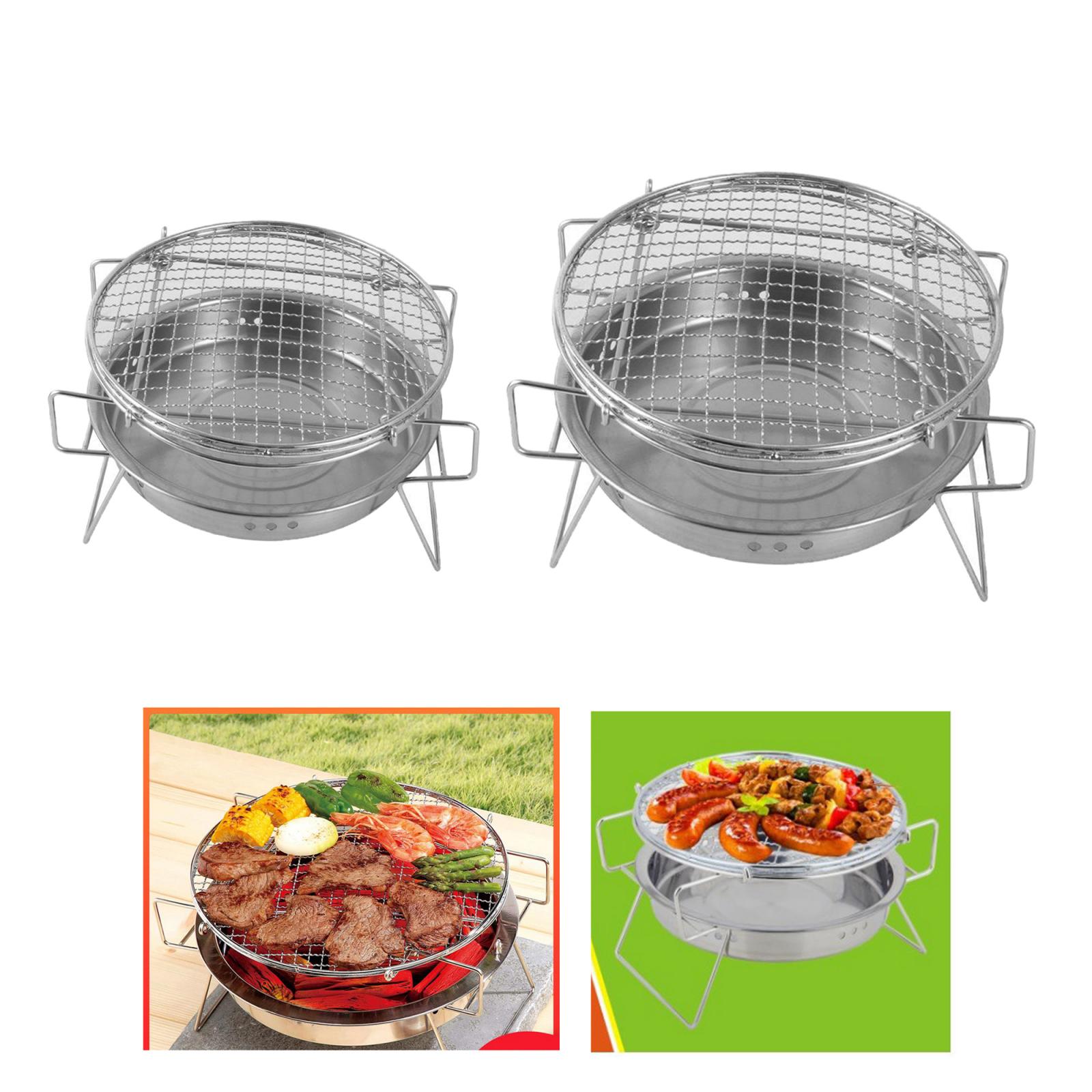 Outdoor BBQ Charcoal Barbecue Grilling Pit Patio Backyard Garden Meat Cooker