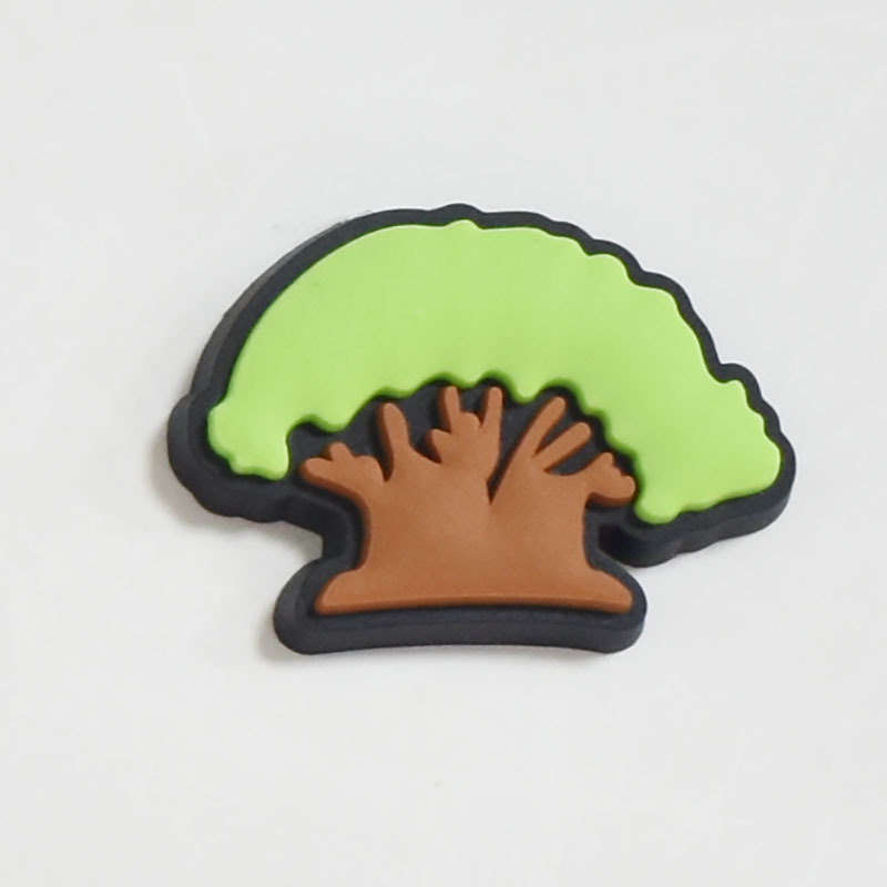 Crocses Charms  Environmental Protection Series PVC Flexible Glue Removable Shoe Ornament Shoe Buckle Decorative Buckle