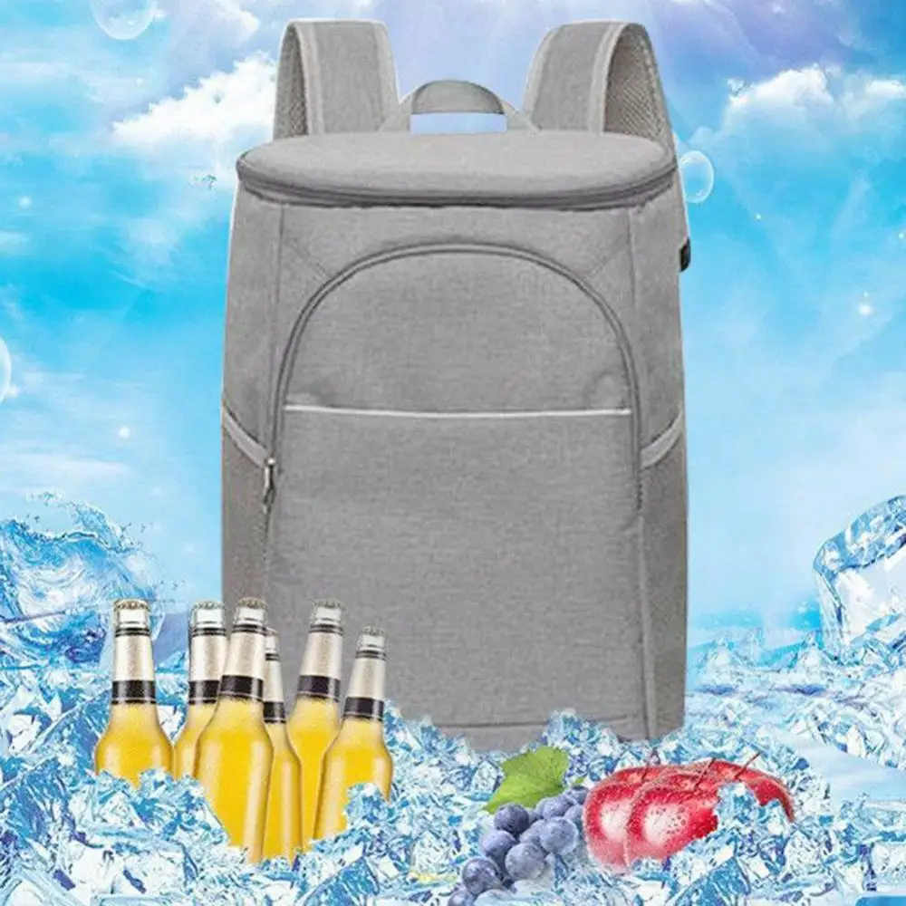 18l isolado térmico refrigerador impermeável piquenique acampamento mochila mochila saco