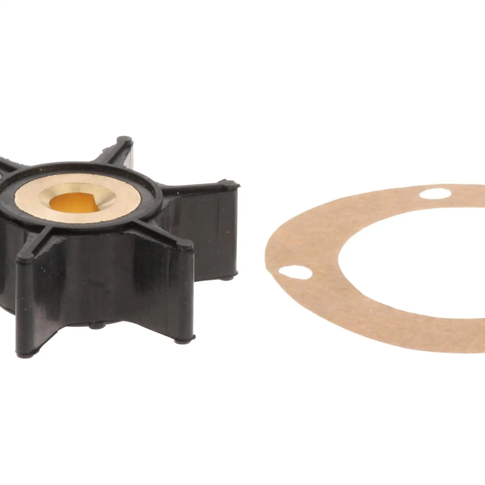 2Pcs Impeller and 4-Hole Gasket Kit Accessories Repair Kit Parts Impeller Kit Fits for Onan 131-0386 170-3172 Mcck 4.0 kW Pump