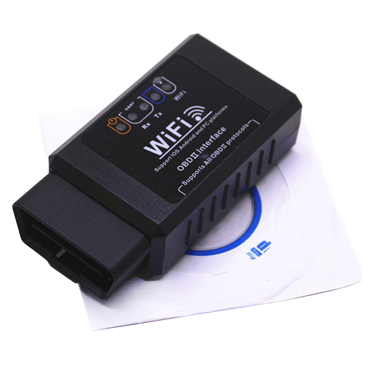 WiFi OBD2 Scanner Wireless Code Reader Car Diagnostic Tool Read Check Engine Light & More for iPhone/Android/Windows