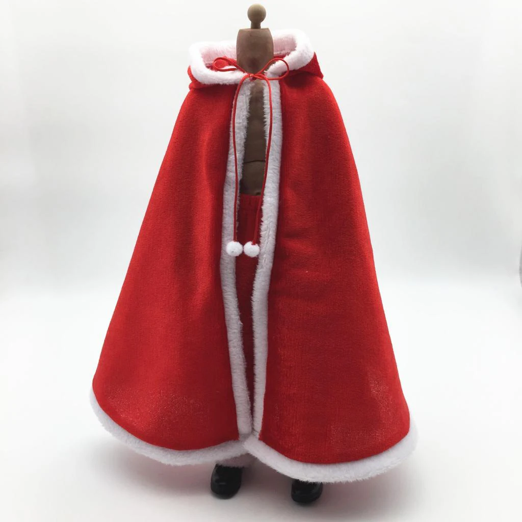 1/6 Scale Clothes Christmas Cloak for 12`` /Hot Plus//Kumik Figures