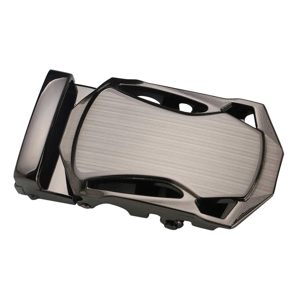 Mens Ratchet Belt Buckle, Automatic Slide Buckle For Belt Strap 35mm